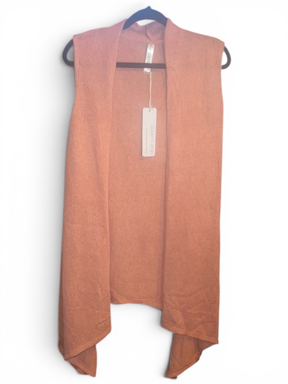 Dear Scarlett Lg Rose Sweater Vest